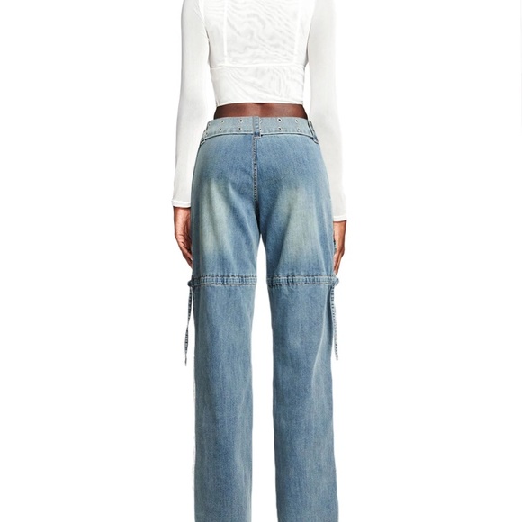 IAMGIA stretchy flared jeans size large worn
once Comes without the strings - Picture 3 of 3